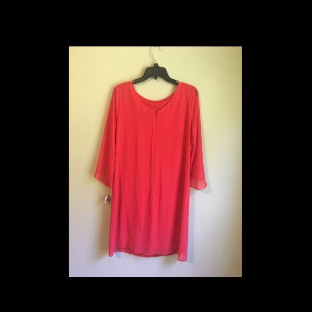 Nwt style & co red dress size 6 - Picture 6 of 6